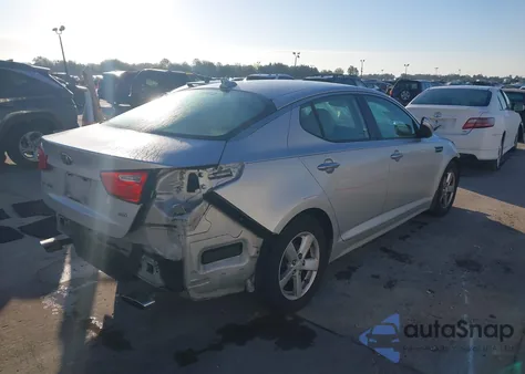 2014 Kia Optima Lx из США, поврежденный, VIN 5XXGM4A75EG333239